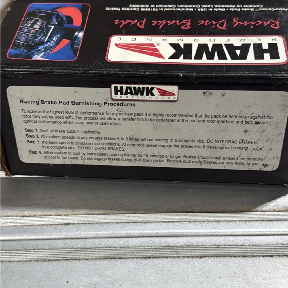 Hawk Performance Brake Pads - Black - Picture 3 of 7